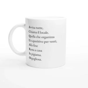 Tazza Acquario «L'aperitivo»