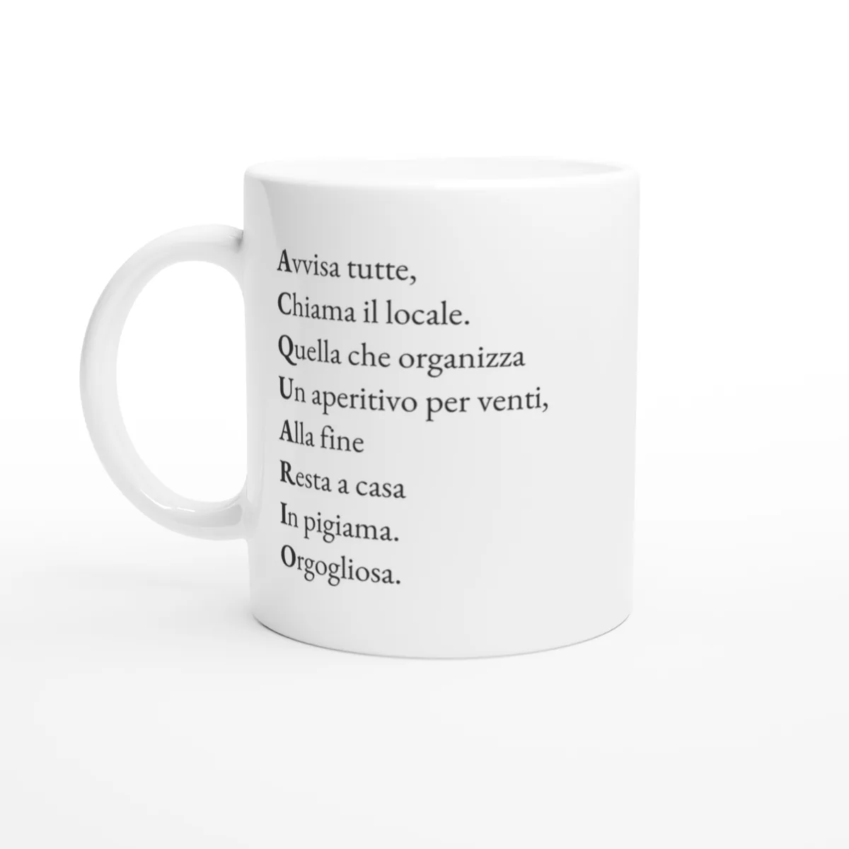 Tazza Acquario «L'aperitivo»